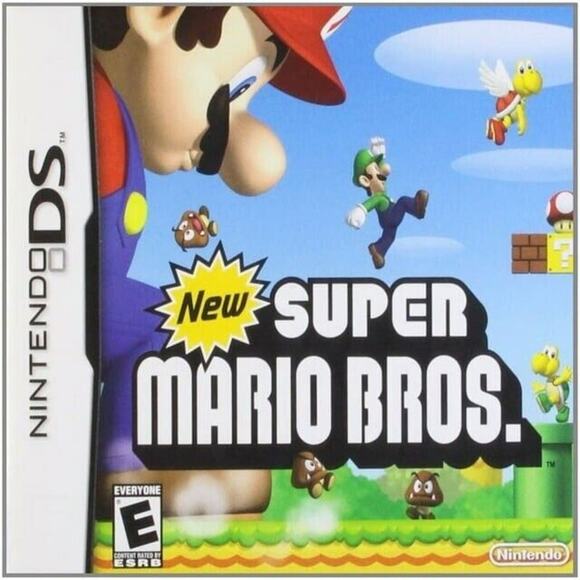 New Super Mario Bros. (Nintendo DS, 2006) COMPLETE